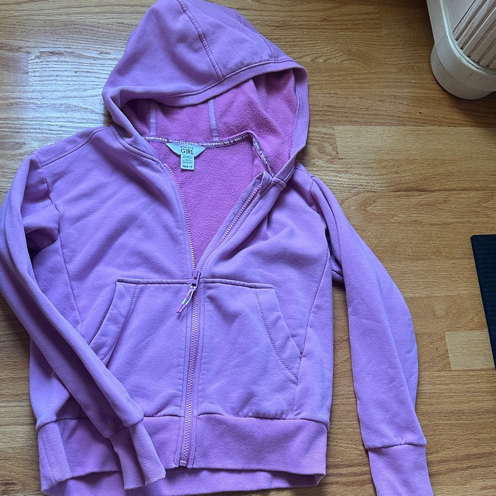 Athleta Kids Light Purple Hoodie